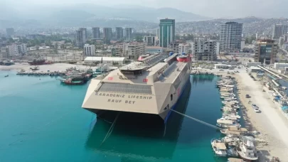 ''Yüzer okul'' görevini tamamladı