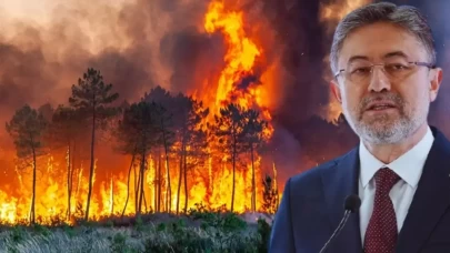 Bakan Yumaklı: Ülke genelindeki 44 yangına müdahale ettik