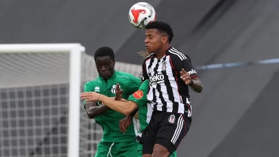 Beşiktaş, hazırlık maçında umduğunu bulamadı