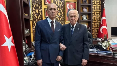 Tahliye oldu, MHP Lideri Bahçeli’ye koştu