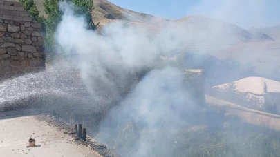 Hakkari'de 2 ayrı yangına müdahale edildi