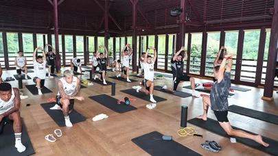 Beşiktaş, günü tek antrenmanla tamamladı