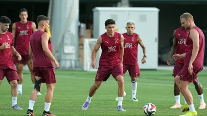 Galatasaray günü çift idmanla tamamladı