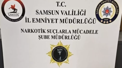 Bafra’da uyuşturucu operasyonu