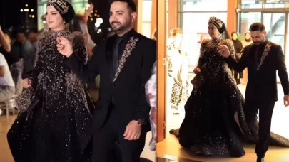 Kadir Ezildi ve Gamze Türkmen'in kına gecesi gündem oldu: Servet harcadılar