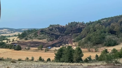 Bolu’daki orman yangını kontrol altına alındı