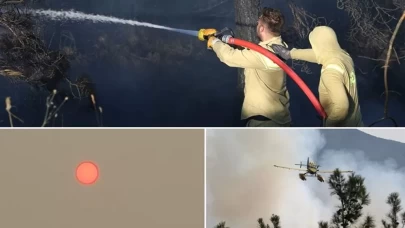 3 bölgede yangınlar sürüyor! Bakan Yumaklı açıkladı: Riskli günler geçiriyoruz...