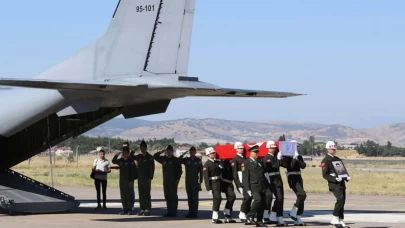 Şehit Piyade Er Ahmet Kuşak’ın cenazesi Balıkesir'e getirildi