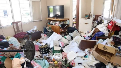 Aynı evde yeniden çöp yığını bulundu