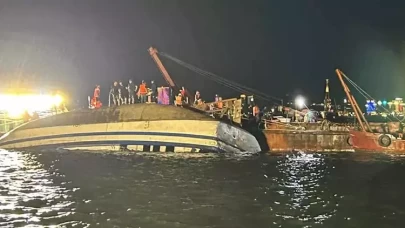 Vietnam'da tekne alabora oldu!