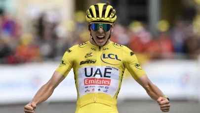 112. Fransa Bisiklet Turu'nda Pogacar'ın