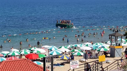 Sinop’ta bazı sahillerde denize girilmesi yasaklandı