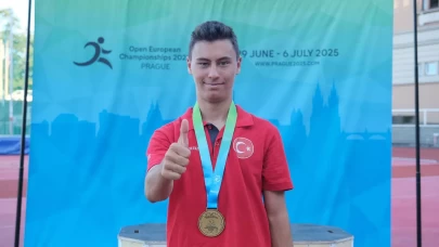 Muhammed Eren Uysal'dan Avrupa Şampiyonası'nda altın madalya