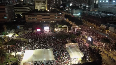 Binlerce İsrailliden Netanyahu'ya tepki!