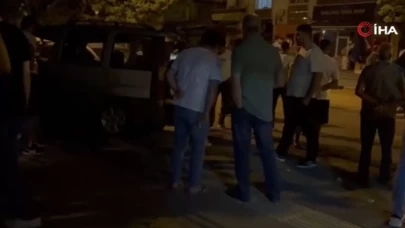 Ankara’da hafif ticari araç bahçe duvarına çarptı: 1 yaralı