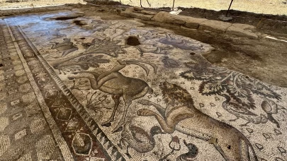 1700 yıllık hamam gün yüzüne çıkartıldı