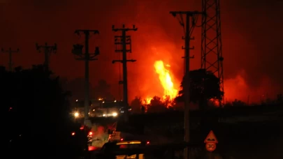 Buca’daki yangın kontrolden çıktı! Alevler Aydın sınırına dayandı, otoyol kapatıldı