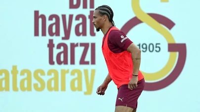 Leroy Sane, Galatasaray’daki ilk antrenmanına çıktı