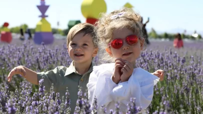 Türkiye’nin en büyük lavanta bahçesinde festival coşkusu