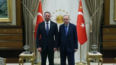 Cumhurbaşkanı Erdoğan, Yermak ile görüştü