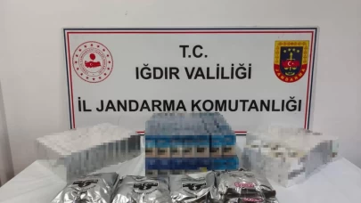 Iğdır'da kaçak sigara ve botoks operasyonu
