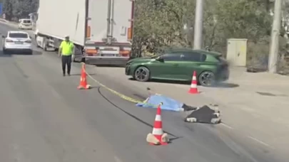 Hatay'da feci kaza: Yaya, otomobil ve tırın çarpması sonucu hayatını kaybetti