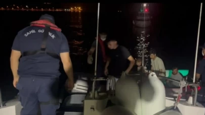 İzmir açıklarında 40 düzensiz göçmen yakalandı