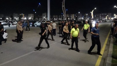 Malatya’da asker konvoyu ortalığı karıştırdı