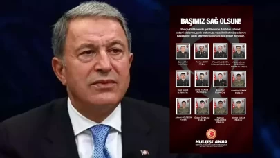 Hulusi Akar'dan dikkat çeken mesaj: Şehitler için başsağlığı diledi, teröre karşı kararlılığın altını çizdi