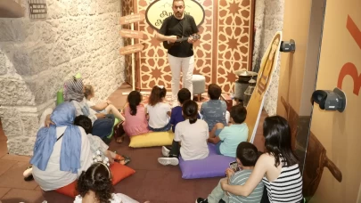 Trabzon'da çocuklar Anadolu masallarıyla buluşturuldu