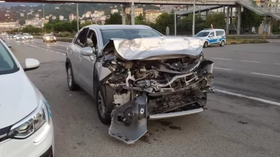 Giresun'da iki ayrı trafik kazasında 7 kişi yaralandı