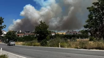 Yangın bu kez Çeşme'de! Yazlıkların olduğu alanda alarm!