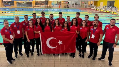 Milli yüzücülerden Avrupa'da 4 madalya
