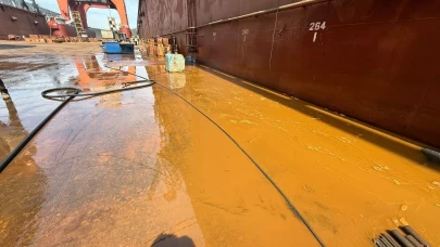 Marmara Denizi'ni kirleten tersaneye 3,7 milyon lira ceza