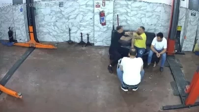 Oto tamircide kavga: Demir çubukla darp edildi