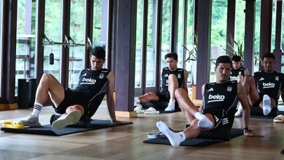 Beşiktaş, günü salon antrenmanıyla tamamladı