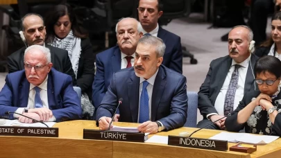 Bakan Hakan Fidan BMGK'da tarihi konuşma: 'BMGK insanlık onurunu hayal kırıklığına uğrattı!'