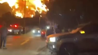 Bursa-Ankara otobanı yangın sebebiyle trafiğe kapatıldı