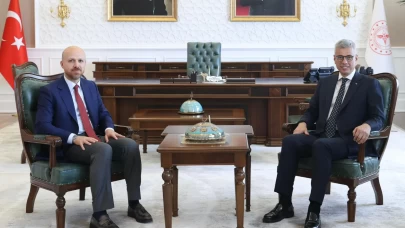 Sağlık Bakanı Memişoğlu, Bilal Erdoğan ve TÜSEB heyetini ağırladı