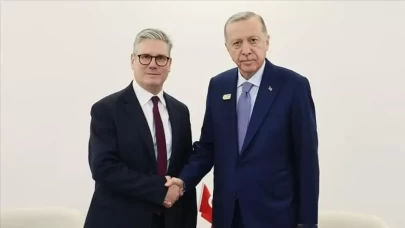 Cumhurbaşkanı Erdoğan, Keir Starmer ile görüştü
