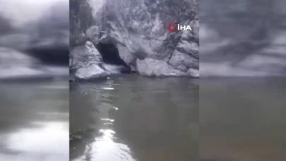 Kanyondaki şelaleden düşen kişi hayatını kaybetti