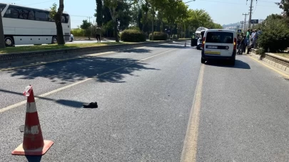 Ticari aracın çarptığı çocuk ağır yaralandı