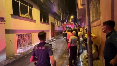 Samsun'da 3 katlı binada yangın: 3 kişi dumandan etkilendi