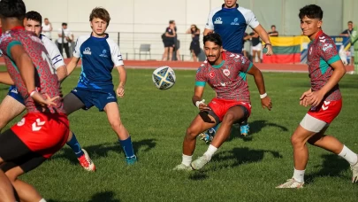 Türkiye 18 Yaş Altı Erkek Ragbi Milli Takımı Avrupa ikincisi