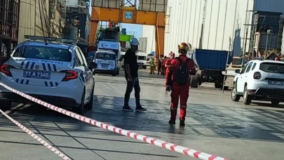 Yalova'da tersanede üzerine vinç düşen işçi hayatını kaybetti