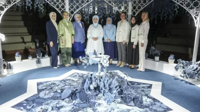 Emine Erdoğan, 'Bahçedeki Sırlar' sergisinin açılışını gerçekleştirdi