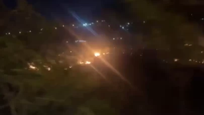 Kahramanmaraş'ta bahçe yangını