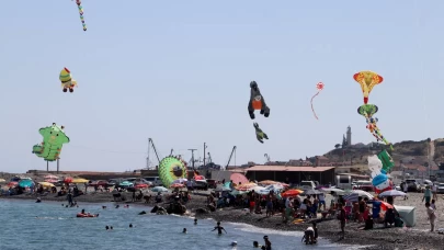 Tekirdağ'da "3. Trakya Uçurtma Festivali" sona erdi