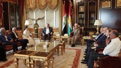 DEM Parti heyeti Barzani ile buluştu: On yıl sürecek diyalog, bir saatlik savaştan daha iyidir