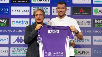 Edin Dzeko, resmen Fiorentina’da
